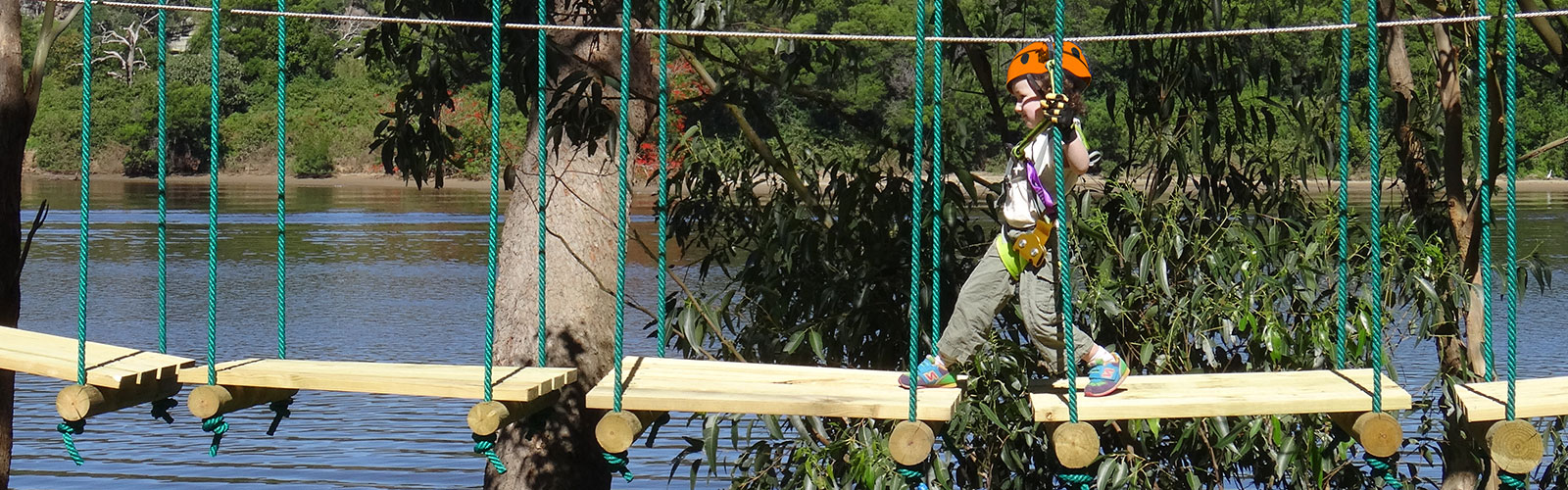 Treetops Adventure Nowra High Ropes Course