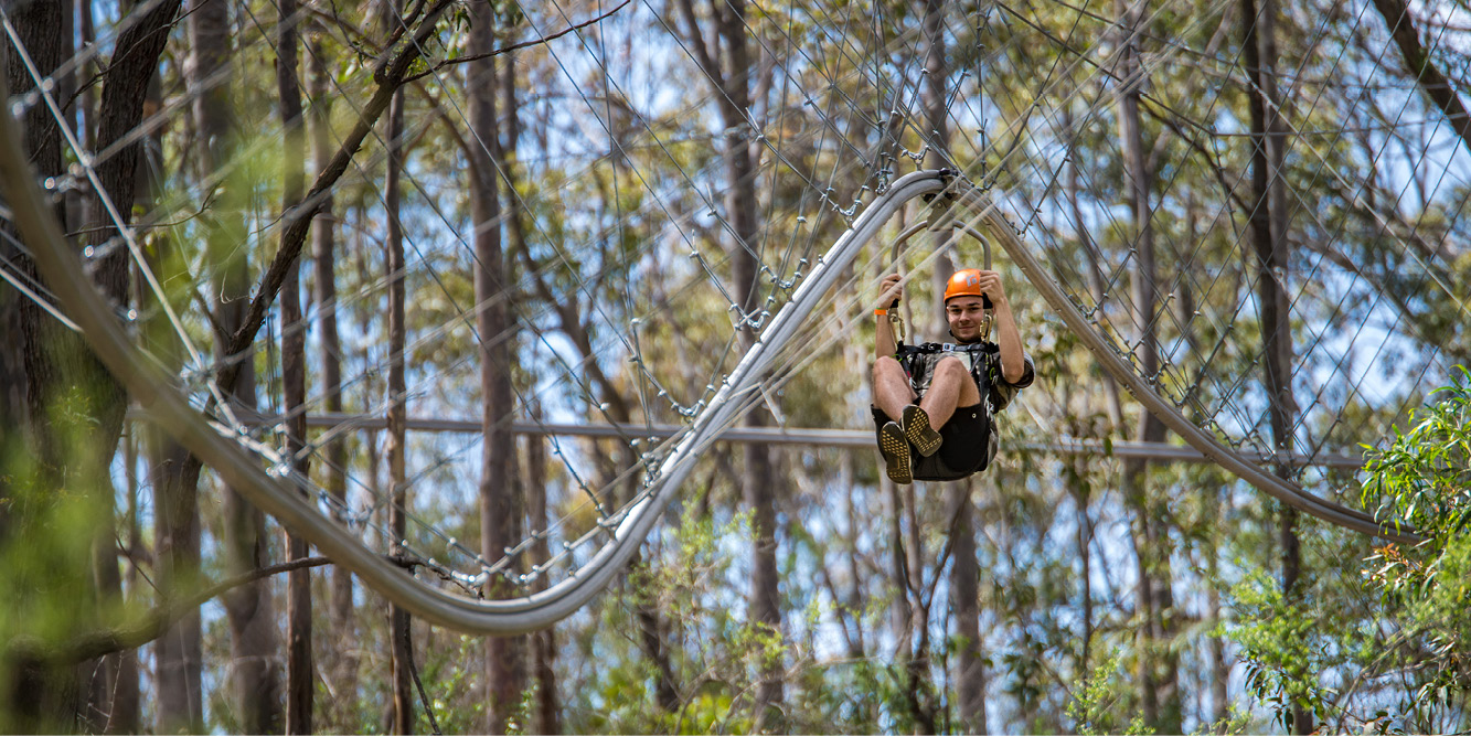 Treetops Adventure Western Sydney | Australia’s fastest Zipcoaster