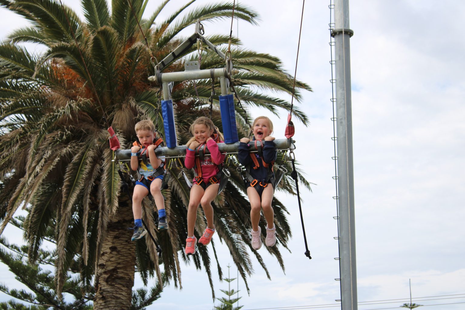 west beach adventure kids course swing