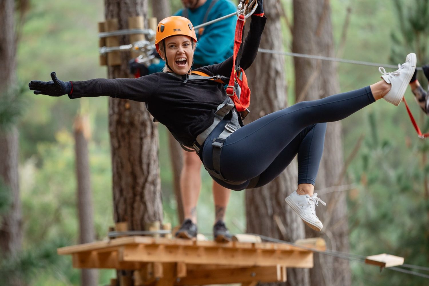 Treetops Canberra - New zipline course