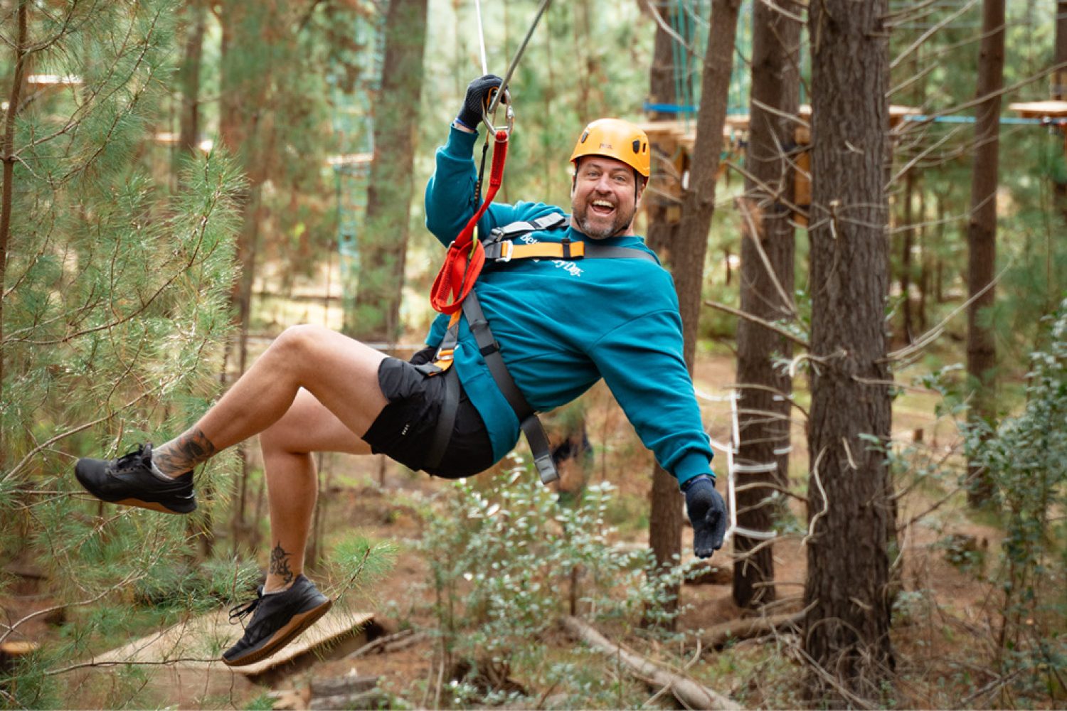Treetops Canberra - New zipline course