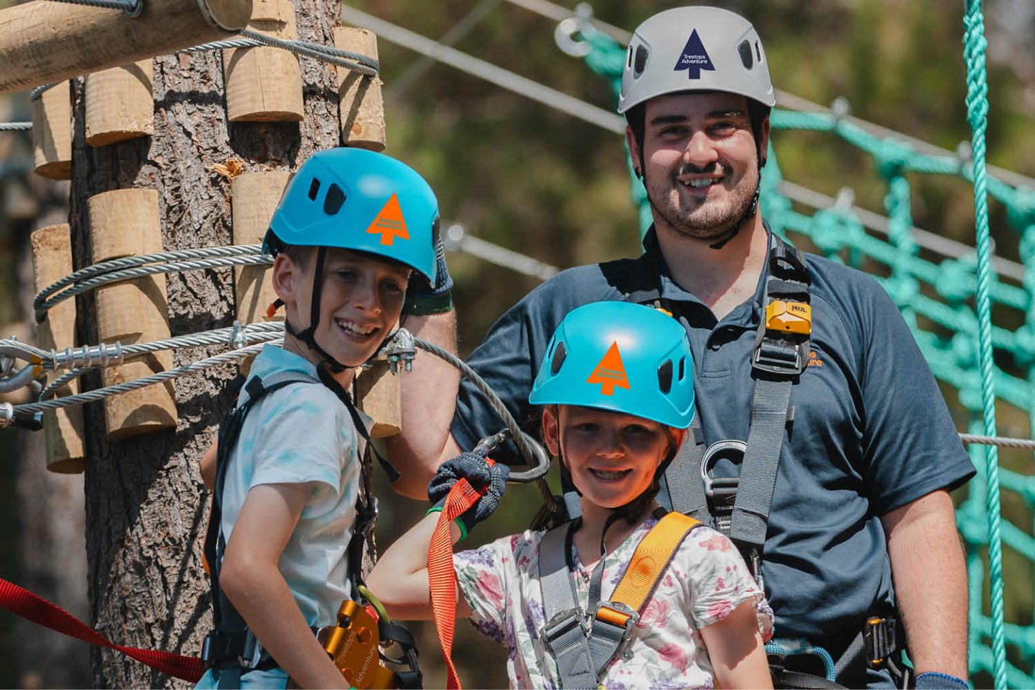 Kids Club. Guided Kids climbs at Treetops Central Cost