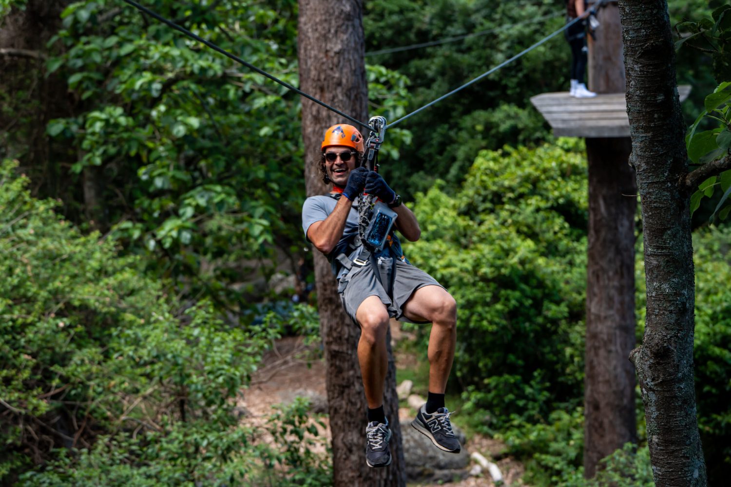 Treetops Nowra date day zipline cliffside adventure park Shoalhaven